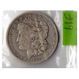 Morgan Silver Dollar 1885-0