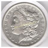 Morgan Silver Dollar 1889-0