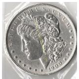 Morgan Silver Dollar 1900-P