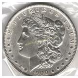 Morgan Silver Dollar 1900-P