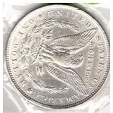 Morgan Silver Dollar 1890-P
