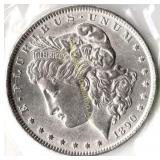 Morgan Silver Dollar 1890-P