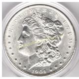 Morgan Silver Dollar 1904-0