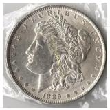Morgan Silver Dollar 1889-P