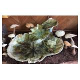 Leaf Fountain, 10 xtra pcs -mushrooms & frogs