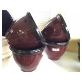 12' Heritage Planter  -  Chocolate Cherry finish