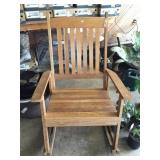 oak rocker