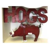 Metal Hogs Sign