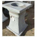 Quality Cast Stone Avanti Pedestals 20x20x31H