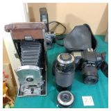 Nikon cameras, Vintage Polaroid Camera Model 958