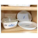 3-Pieces Cornflower Corning Ware