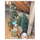 Christmas in attic