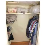 Contents of closet