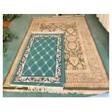 3-rugs: 1-69x47' & 2-41x23'