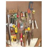 contents of peg board