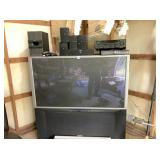 Big TV, electronics & shipping tubes