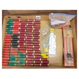 105 misc. shotgun shells, 2-gun locks & 2-gun