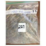 38- 300 cal. Savage rifle shells