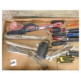 hammers, screwdrivers & vice grips