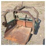 heavy duty dirt scoop - push or pull