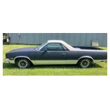 82 El Camino w 305 engine -  runs