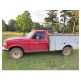 96 Ford F250 w 7.3 Powerstroke diesel, utility bed