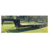 gooseneck flatbed trailer