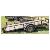 12 x 5 tilt bed trailer