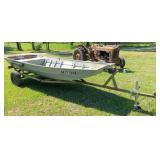 Monark 14ft, 36" bottom 18" sides& trlr