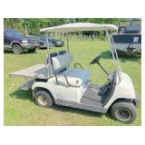 2001 Yamaha gas burner golf cart - runs good