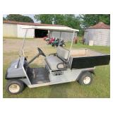 Club Car Carryall w gas powered Kawasaki motor