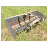 5 ft box blade - hitch is bent
