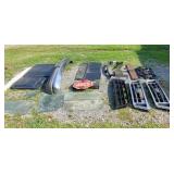 grills, trailer hitches, windows, fans, bumper,