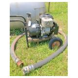 2" ID pump w/55 hp Briggs engine & suction hose