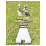 rollers & boat seat pedestals
