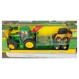 J D Tractor w/ Wagon & Skid Steer