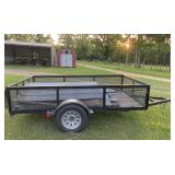 10x6 HD tilt bed,new tires & lights, treated wood