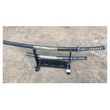 swords on stand