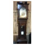 Mahogany Tall Loring Andrews & Co. Clock