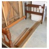Twin bed frame (damaged)