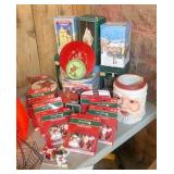 Christmas decor: village sets like Dickensville &