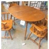 Maple table w/4-chairs