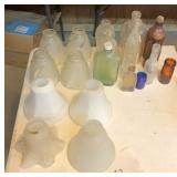 Globes & bottles  ***table not included***
