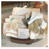Drawer w/doilies & linens ***table not included***