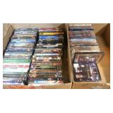 2 boxes of DVD Movies