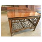 Wicker coffee table 31x31