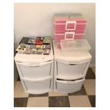 2-plastic storage & contents