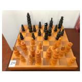Wood Chess Game