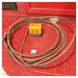 Nylon Lariat Rope & Vintage Shell Box