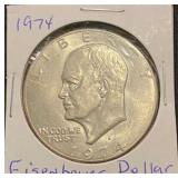 1974 Eisenhower Dollar
